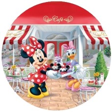 RMinnie22 Vafa Minnie Mouse si Daisy Duck Cafenea d20cm